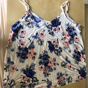 Torrid Floral Swing Tank Top
